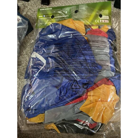 Megazord Inflatable Costume Adult Power Rangers Blow Up Robot Cosplay Halloween - Picture 4 of 9